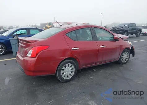 2019 Nissan Versa 1.6 Sv z USA, uszkodzony, nr VIN 3N1CN7AP0KL818923